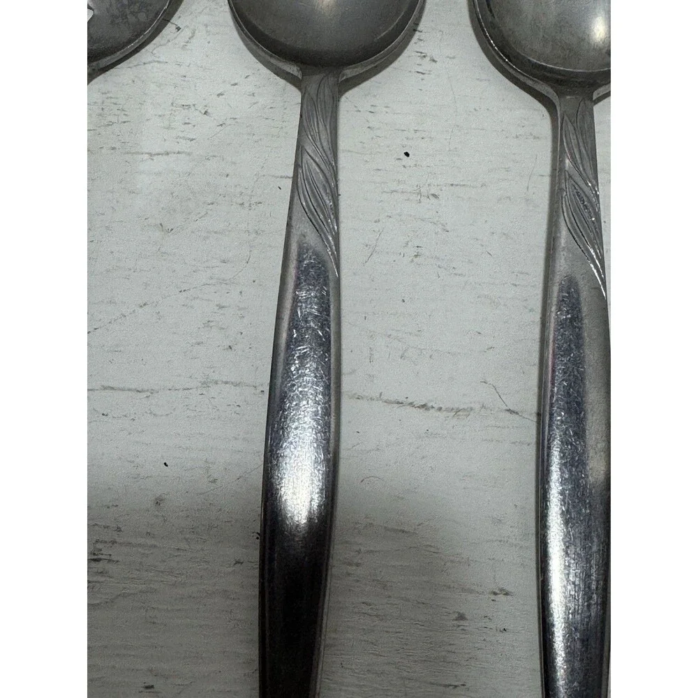 Set Of 3 Stainless Steel Japan Serving Spoons